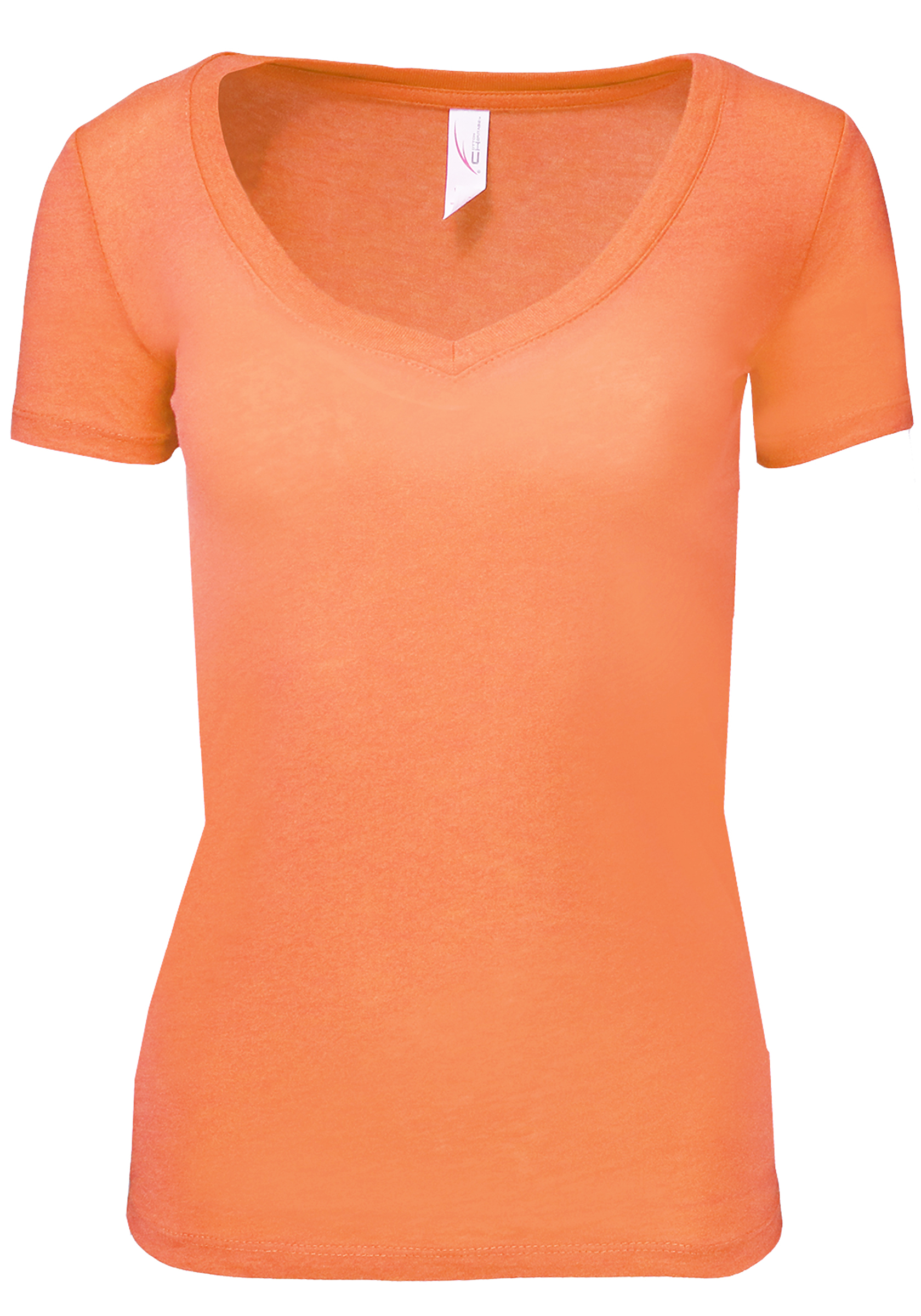 Women's Premium S/S V-Neck Tee | Cotton-Heritage