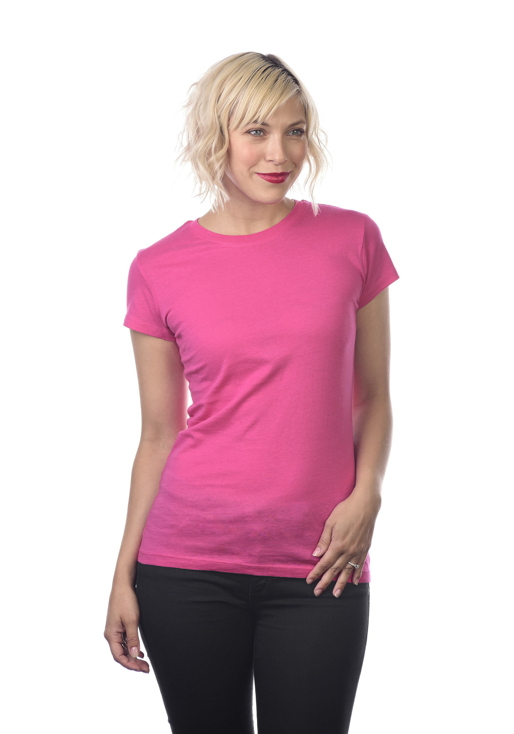 Womens Slim Fit T Shirt Cotton Heritage