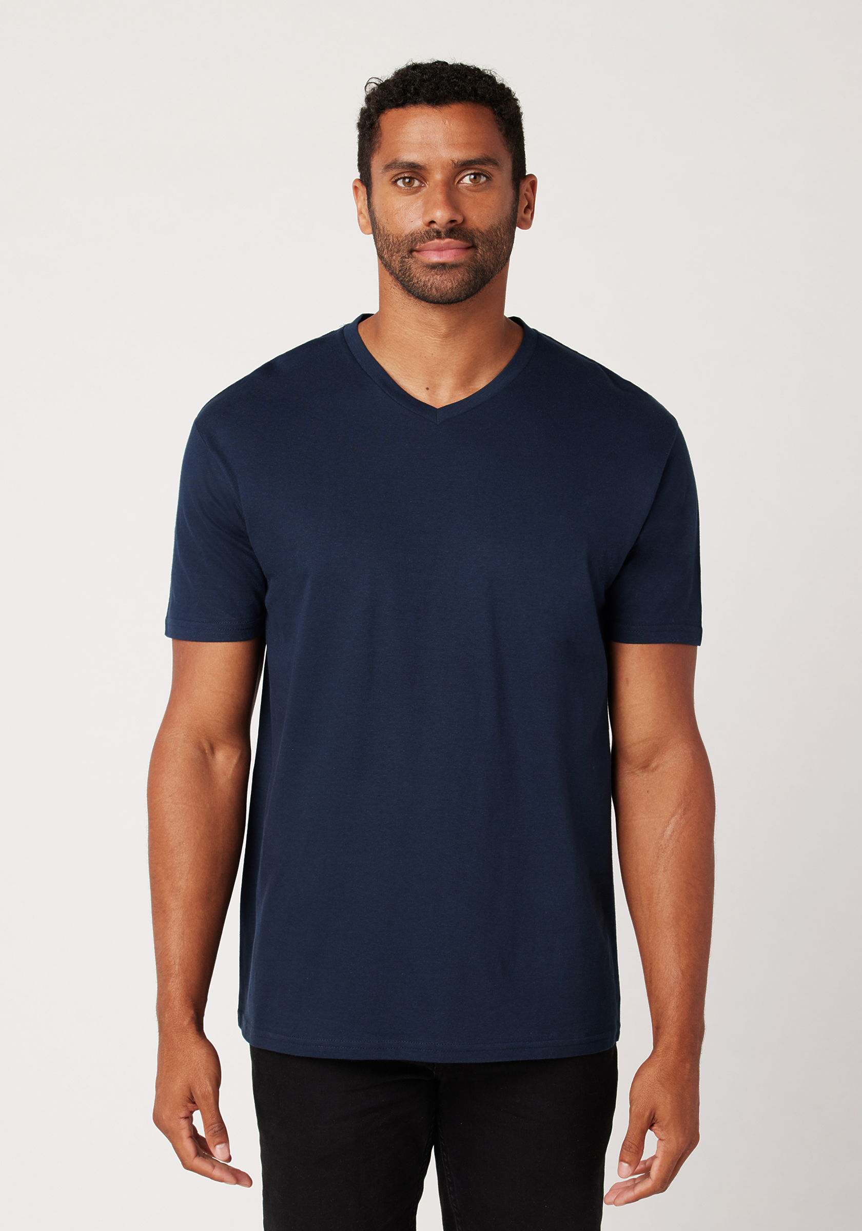 V-Neck Cotton T-Shirt