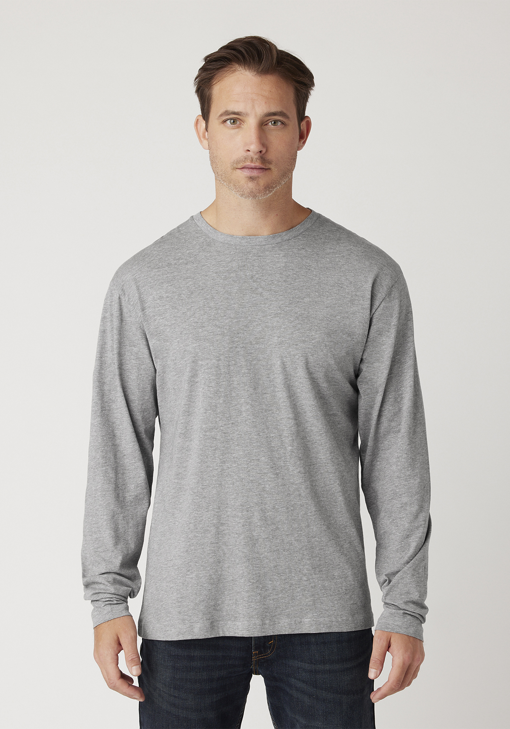 Men\'s Long Sleeve Cotton | T-Shirt Heritage