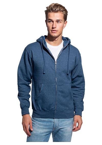 Unisex Premium Full Zip Hoodie Cotton Heritage 8236