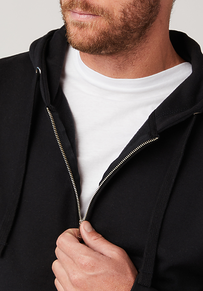 Premium Full Zip Hoodie Cotton Heritage 8452