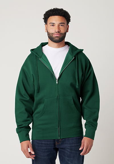 Premium Full-Zip Hoodie | Cotton Heritage