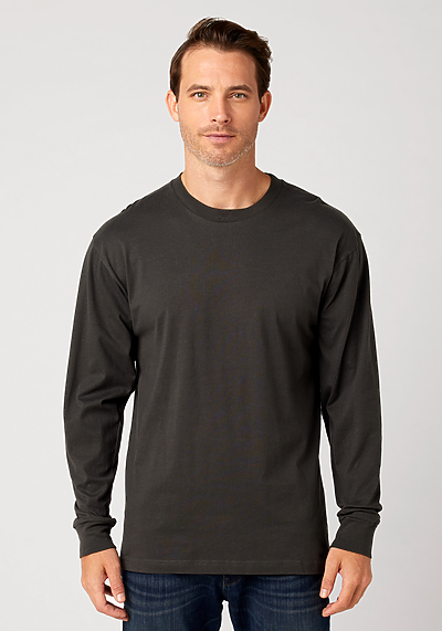 Men's Premium Long Sleeve Tee | Cotton Heritage