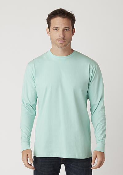 Men's Premium Long Sleeve Tee | Cotton Heritage