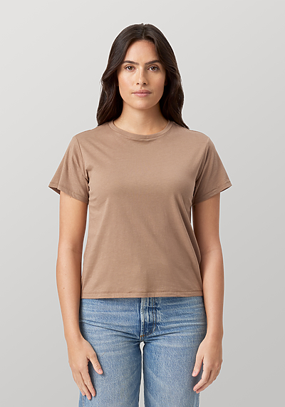 High-Waisted Tee | Cotton Heritage