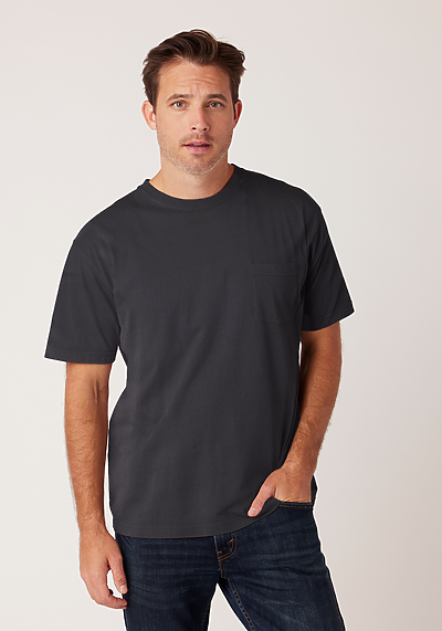 Garment Dye S/S Pocket T-shirt | Cotton Heritage