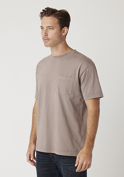 Garment Dye S/S Pocket T-shirt | Cotton Heritage