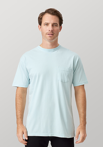 Garment Dye S/S Pocket T-shirt | Cotton Heritage