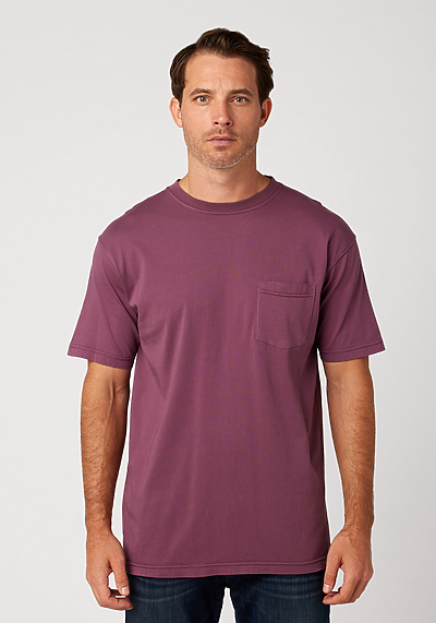 Garment Dye S/S Pocket T-shirt | Cotton Heritage