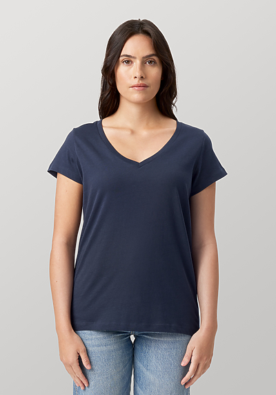 Women's V-Neck T-shirt | Cotton Heritage