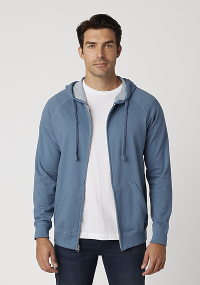 French Terry Full-Zip Hoodie | Cotton Heritage