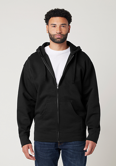 Premium Full-Zip Hoodie | Cotton Heritage