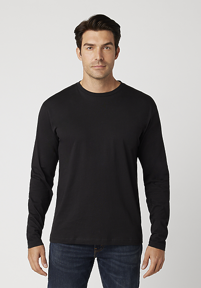 Men's Long Sleeve T-Shirt | Cotton Heritage