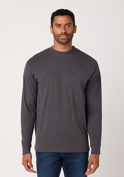 Men's Premium Long Sleeve Tee | Cotton Heritage