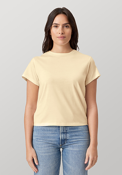 High-Waisted Tee | Cotton Heritage