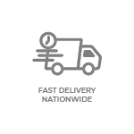 Fast delivery truck icon